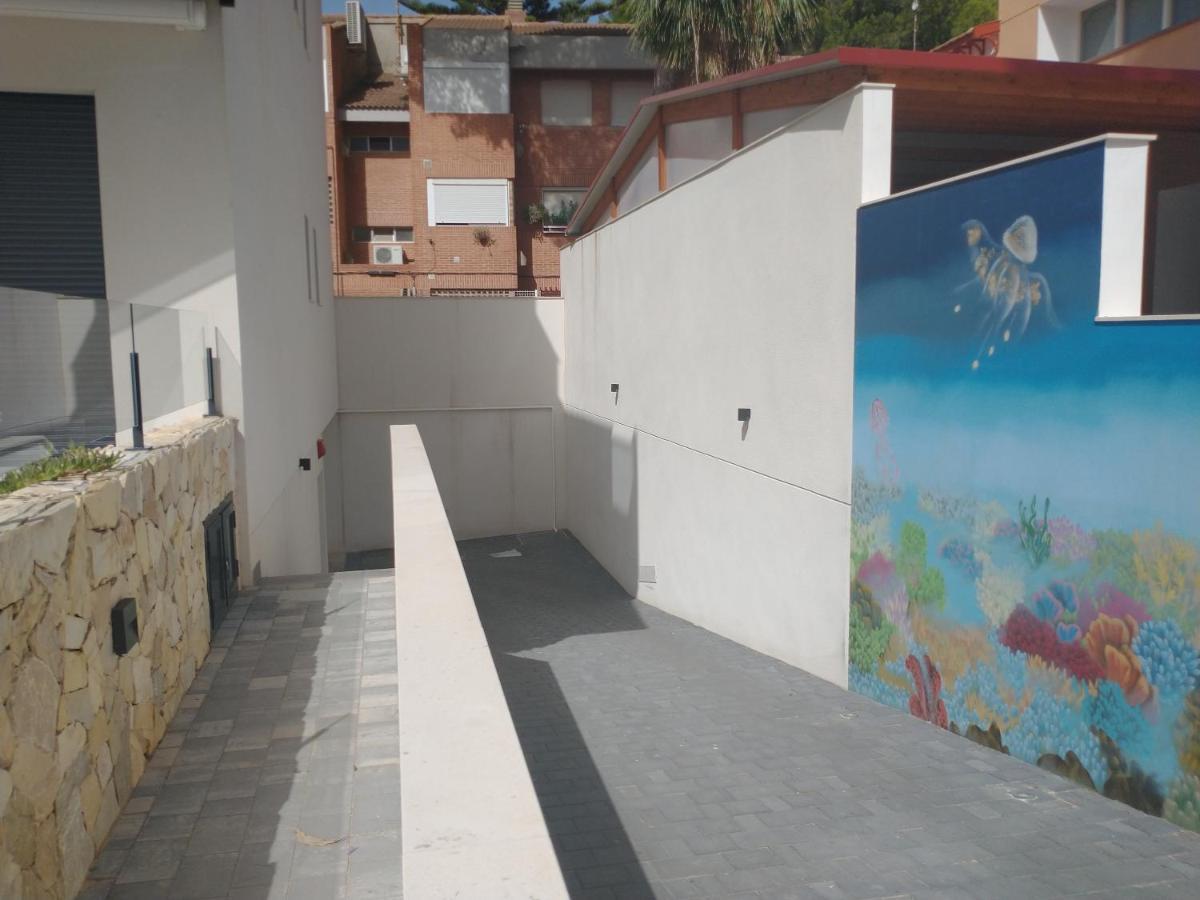 Modern Nieuwbouwappartement Aan Het Strand Van De Mar Menor In Santiago De La Ribera Lo Pagán المظهر الخارجي الصورة