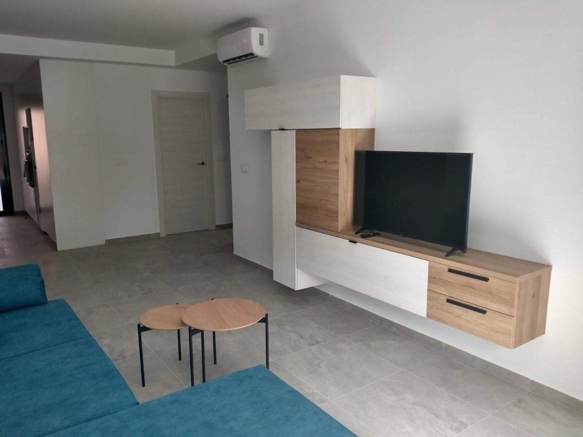 Modern Nieuwbouwappartement Aan Het Strand Van De Mar Menor In Santiago De La Ribera Lo Pagán المظهر الخارجي الصورة